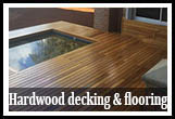 Hard wood decking